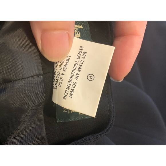 Harve Benard black high waist pleated pants size 8 - Picture 4 of 13